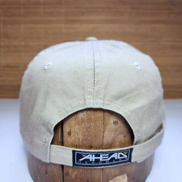 Maui Scuba Shack Hawaii Hat Cap Adjustable 100% Cotton Beige Classic Cut - Picture 5 of 9